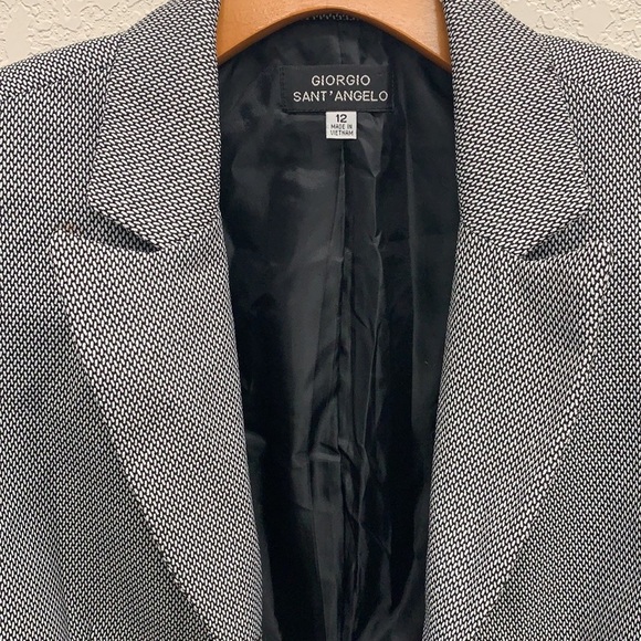 {Giorgio Saint’Angelo} Blazer Size 12 - Picture 6 of 8